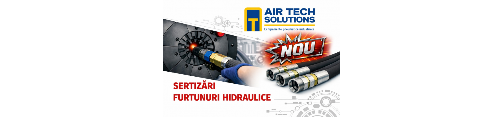 Sertizare furtun hidraulic